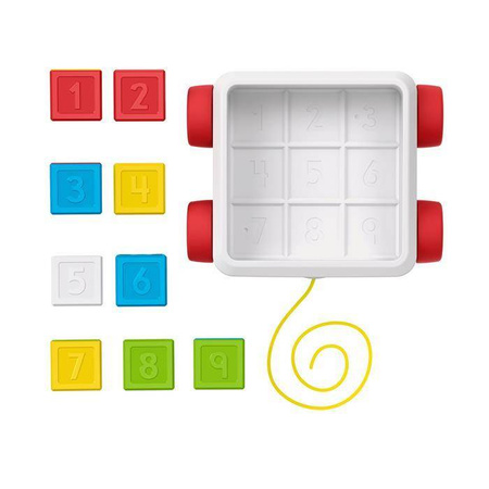 Fisher price klocki aktywizujące do ciągnięcia gjw10