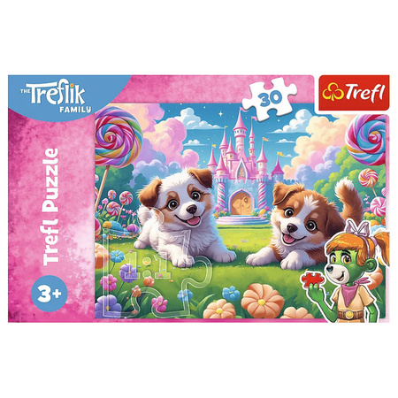 Puzzle Trefl 30 Świat pełen usmiechu Trefliki 183191