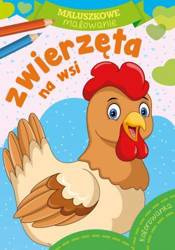 Książeczka maluszkowe malowanie zwierzęta na wsi