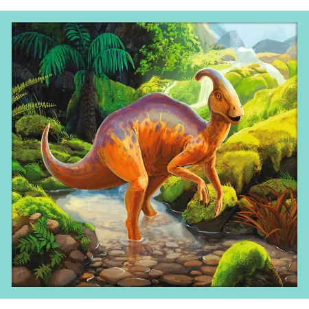 Puzzle Trefl 10w1 Poznaj wszystkie dinozaury 903904