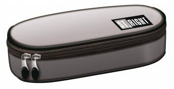 PIÓRNIK SASZETKA USZTYWNIONA Z WEWNĘTRZNĄ KLAPKĄ PC-01 GREY OMBRE 674495