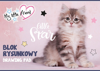 Blok rysunkowy a4 20k my little friend