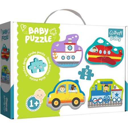 Puzzle Trefl Baby Classic Pojazdy transportowe Trefl Baby 360752