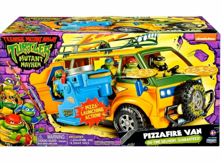 Tmnt Wojownicze Żółwie Ninja Movie Mutatnt Mayhem Furgonetka Pizzafire 834687