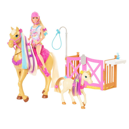 Barbie GXV77 Zestaw koniki Stylizacja i opieka 963298