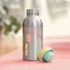 Butelka Termiczna 354ml Silver Żółta 093824
