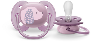 Philips AVENT Smoczek Ultra Soft 6-18m dziewczynka 9017626