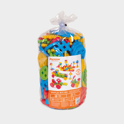 Klocki konstrukcyjne mix 150el 900345