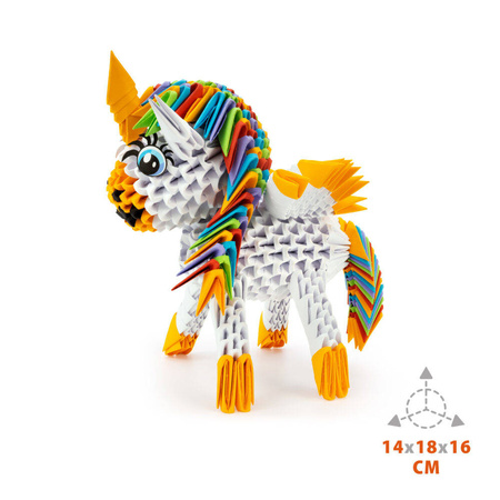 Gra Origami 3D Jednorożec 025569