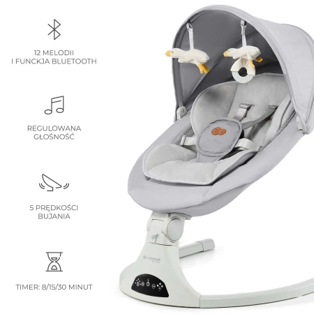 Kinderkraft Tulsy Grey bujaczek 926510