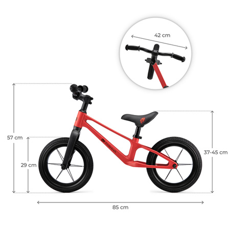 Kinderkraft Eter Red 927210 Rowerek biegowy