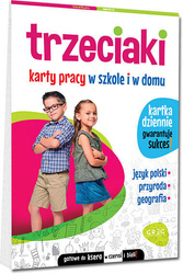 Trzeciaki Karty pracy w szkole i w domu 860956