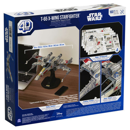 Puzzle 4D SW statek X-Wing 013278