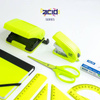 Zszywacz Milan 9cm energy saving żółty + zszywki 24/6 076179