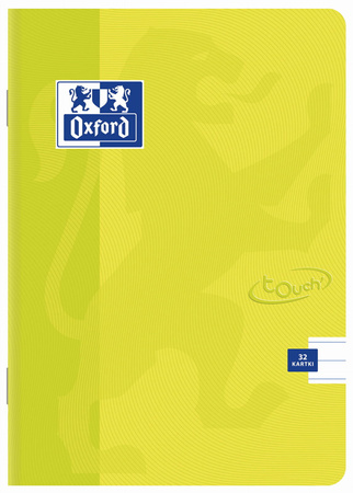 Zeszyt Oxford A5 32k linia 90g szyty Touch 052401