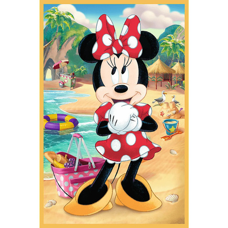 Puzzle Trefl 3x50 Myszki na wakacjach 348811