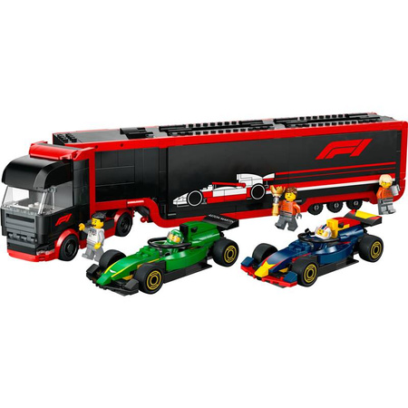Lego 60445 Ciężarówka z bolidami RB20 i AMR24 F1 812519