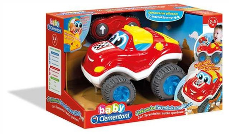 Clementoni baby ciekawska terenówka na pilota 505265