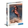 Clementoni Puzzle 500 HQ Dziki rumak 355211