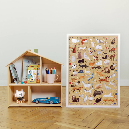 CzuCzu: Puzzlove CzuCzu Koty 60 el. 4+