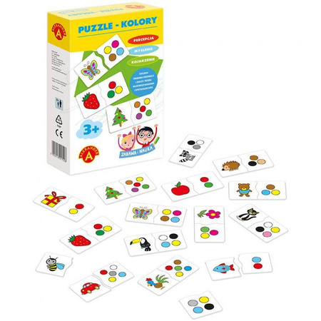 PUZZLE KOLORY - ZABAWA I NAUKA 018363