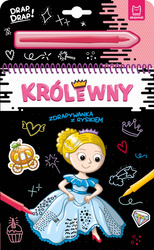 Królewny. Zdrapywanka z rysikiem 136982