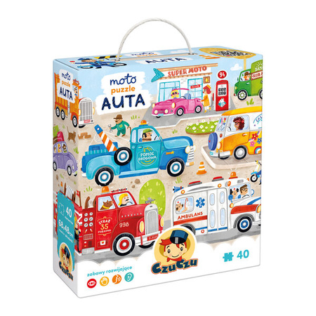 CzuCzu Moto puzzle Auta 2+ 492283