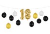 Girlanda balonowa 3w1 18 urodziny 260x32cm 064409