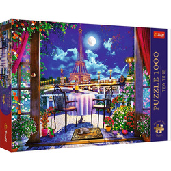 Puzzle Trefl 1000 Premium Plus Tea Time Paryż w blaski księżyca 108439