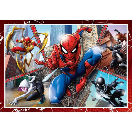 Clementoni Puzzle 4w1 Super Kolor Marvel 215157