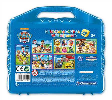 Clementoni klocki 12 superkolor psi patrol 541801