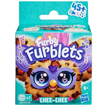Furby Furblets G1697/F9703 Interaktywna maskotka Chee Chee Gepard 303981
