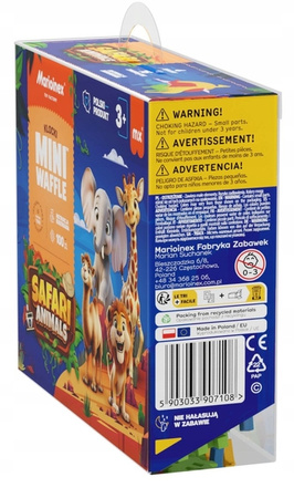 Mini Waffle Animals Safari 100 el. 907108