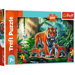 Puzzle Trefl 200 Tygrysie zwyczaje 133301