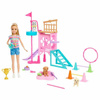 Barbie HRM10 Plac zabaw piesków + lalka Stacie 180363