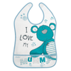 Akuku Śliniak Eva z kieszonką Teddybear (5/100) 004393