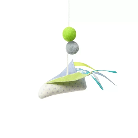Babyono Karuzelka do łóżeczka z elektroniczną pozytywką Balloons 413494