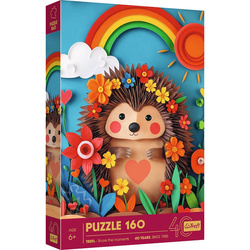 Puzzle Trefl 160 40-lecie Trefl Paper Art Jeżyk 400465