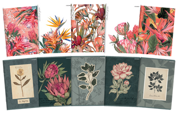 Zeszyt Top 2000 A5 80k linia z marginesem 70g Flowers 411901