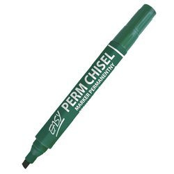 Marker permanentny zielony ścięty easy 492104 /10/