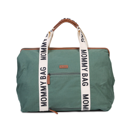 Childhome Torba Mommy Bag Signature Zielona 164959