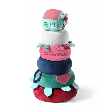 Babyono Zawieszka edukacyjna zawieszka do wózka Dream Mill pink 413951