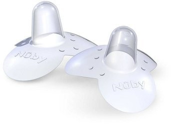 Nuby osłonki na brodawki z pojemnikiem podróżnym 676422