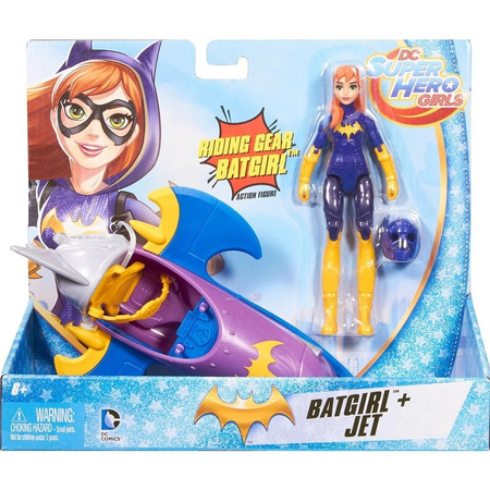 Barbie dvg72 superbohaterka lala + pojazd