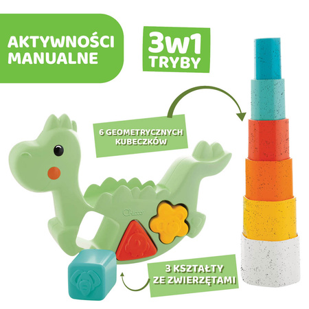Chicco Sorter układanka Dino Eco+ 145645