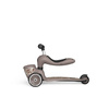 SCOOTANDRIDE Highwaykick 1 Lifestyle 2w1 Jeździk i hulajnoga z zamykanym schowkiem 1-5 lat Brown Lines 966054