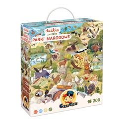 CzuCzu: Dzikie puzzle Parki narodowe 6+ 492498