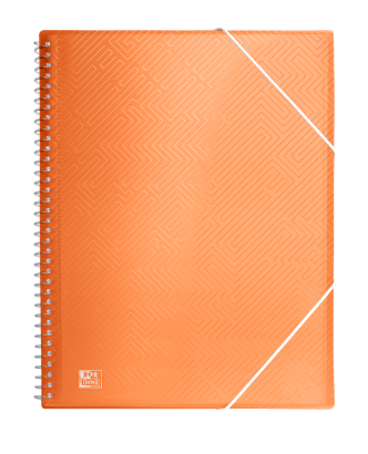 Album ofertowy Oxford A4 20k PP przezroczysty na spirali mix 456282