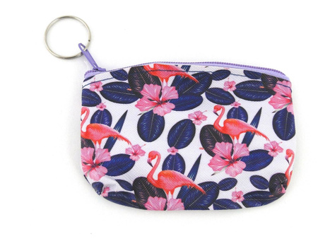 Portmonetka na suwak floral 10*7,5cm 485815