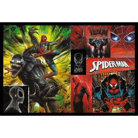 Puzzle Trefl 2x200 Dzień i noc Spidermana 133141